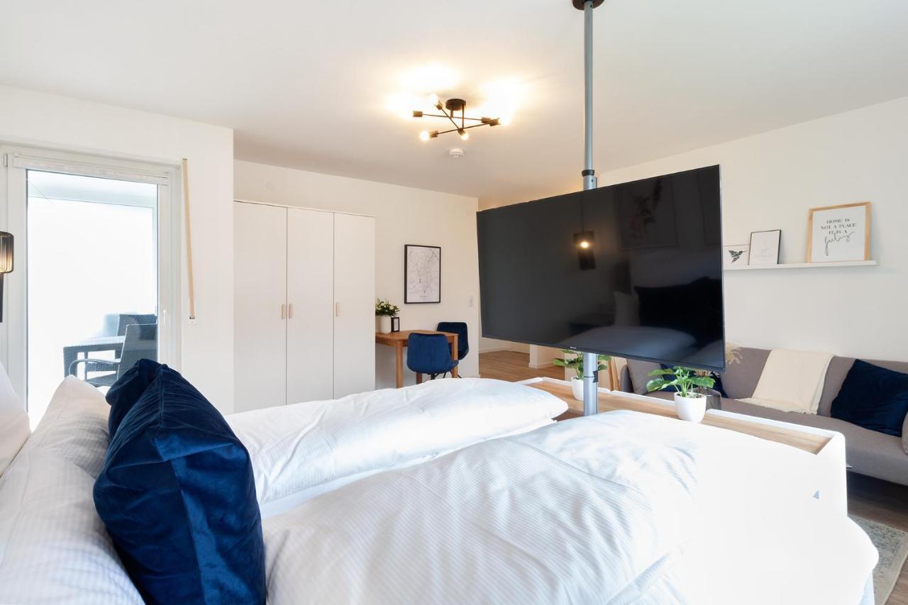 Modernes Apartment *Liobablick Nr. 3* - Fewo Fulda/Petersberg Petersberg  Zewnętrze zdjęcie